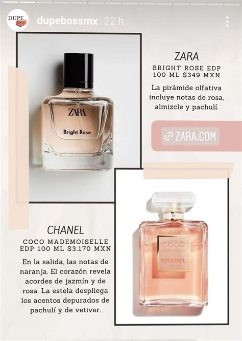 zara dupes chanel|coco mademoiselle dupe Zara.